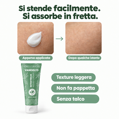Si stende facilmente, si assorbe in fretta