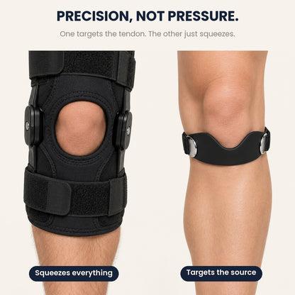 Precision not pressure, strap versus brace