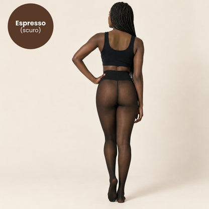 Tonalità Espresso (scuro) – collant termici effetto pelle nuda